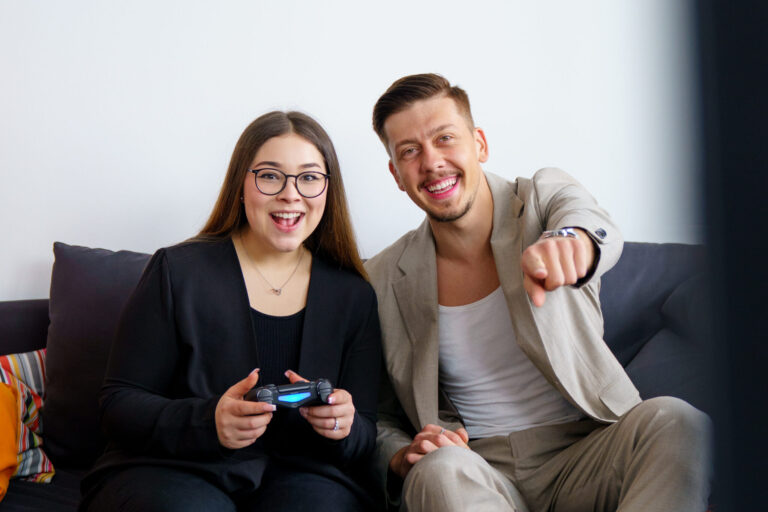 Rückzugsort inklusive Spielkonsole im Büro